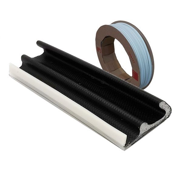 Weather seal Schlegel QL-3096, black RAL9005, 8x12 (roll 200 m)