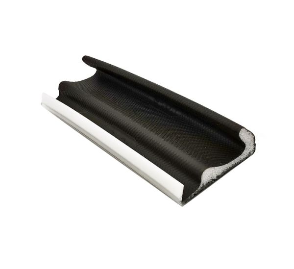 Weather seal Schlegel QL-3109, brown RAL8019, 9.5x17