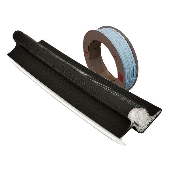 Weather seal Schlegel QL-3110, brown RAL8019 (roll 150 m)