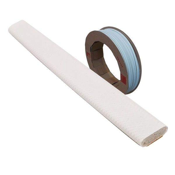 Weather seal Schlegel QL-3122, for universal surface fitting, white RAL9003 (roll 200 m)