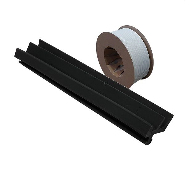 Stiklinė sandarinimo tarpinė AC5404, tamsiai pilka (ritinys 50 m)