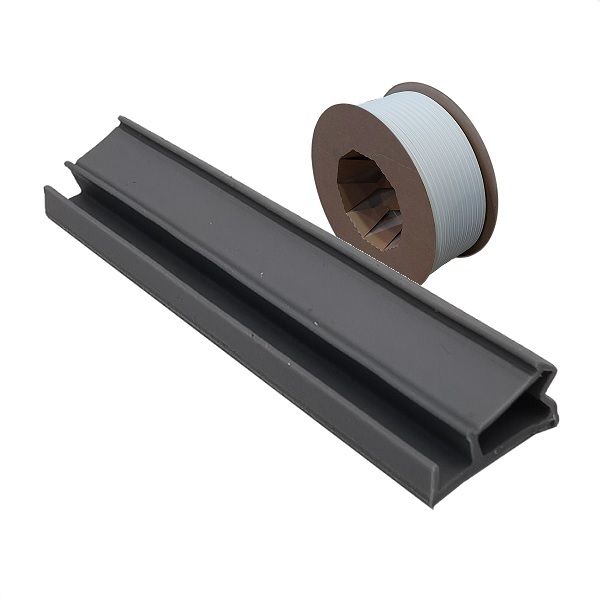 Weather seal 5473,10mm AC, grey (roll 240 m)