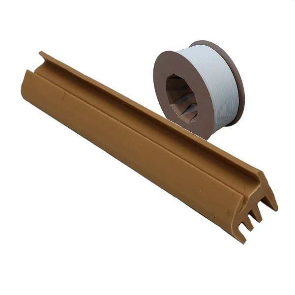 Stiklinė sandarinimo tarpinė 507194K, smėlio spalvos (ritinys 150 m)