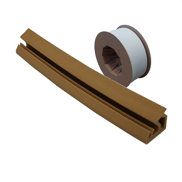 Window seal 6020, 2.5mm, AC, beige (roll 200 m)