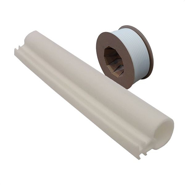 Silicone weather seal SK5755, white (roll 50 m)