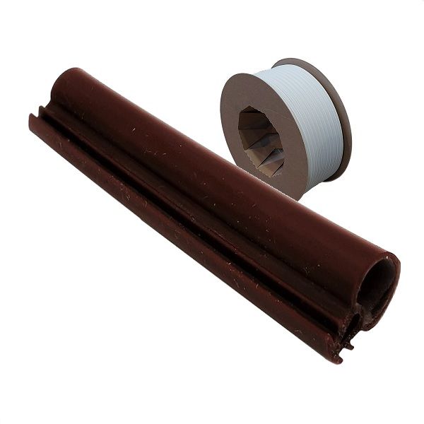Silicone weather seal SK5755, brown (roll 50 m)