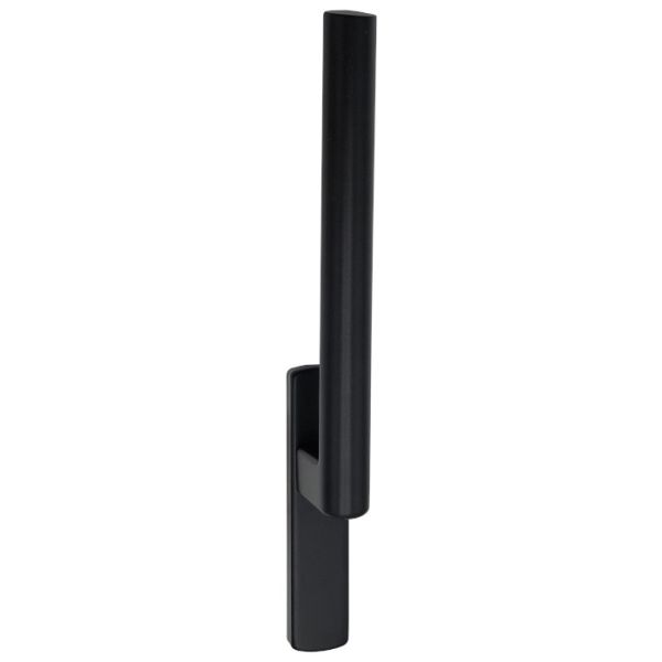 Handle SI-Line HS300 non locking + outer sliding grip, RAL9005 black