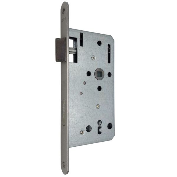 Mortise lock 115-1/2-BB 55/72-20, titan laquered