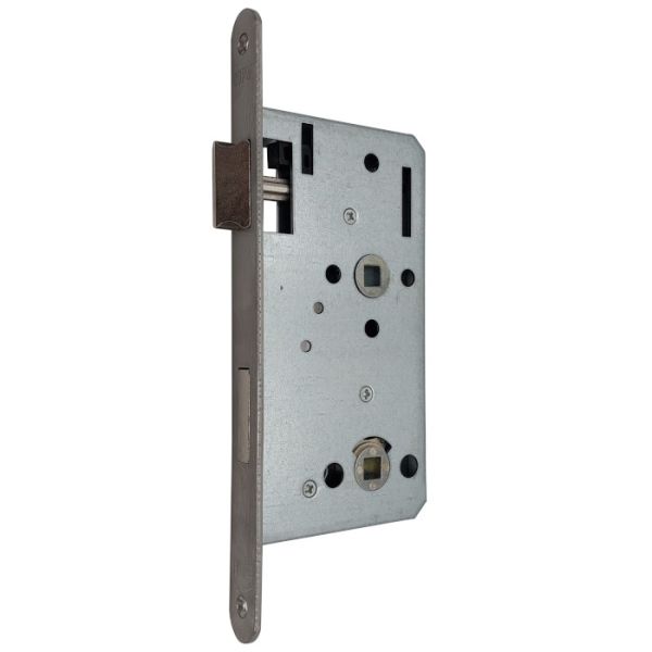 Mortise lock 115-1/2-WC 55/78-20, stainless steel