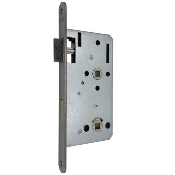 Mortise lock 115-1/2-WC 55/78, titan laquered