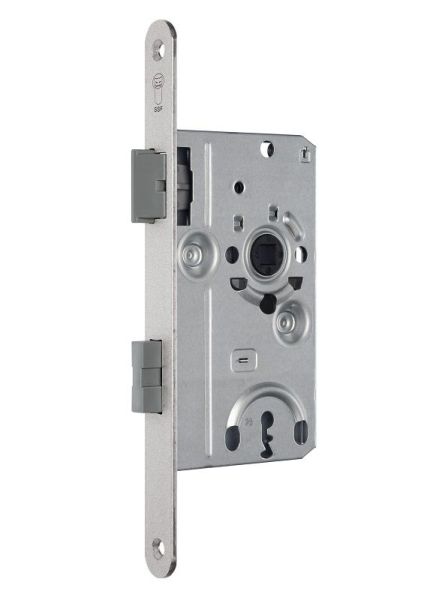 Mortise lock Si 10 BB 55/72, titanium laquered, LH