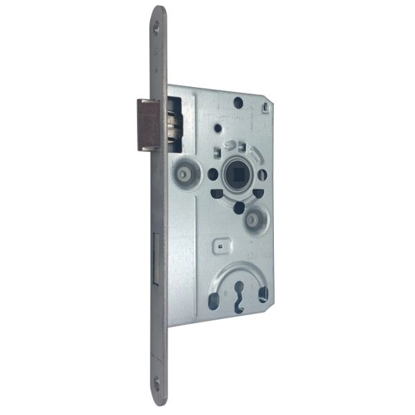 Mortise lock Si 22 BB 55/72-20, stainless steel, LH
