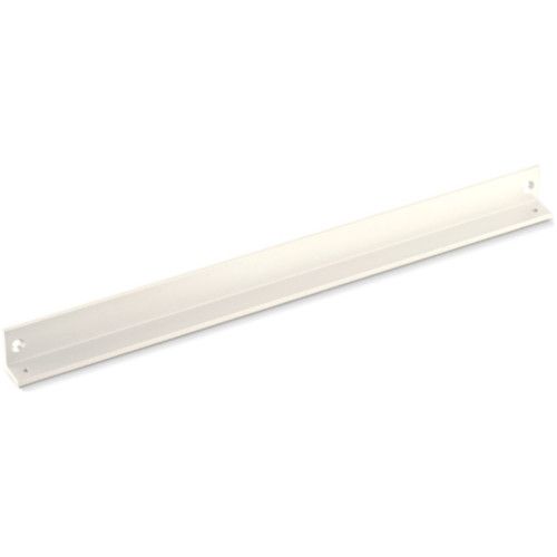 Tvirtinimo laikiklis bėgeliui, balta RAL9016