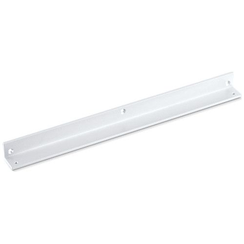 Bėgio takelio montavimo kampas T-STOP BG, baltas RAL9016