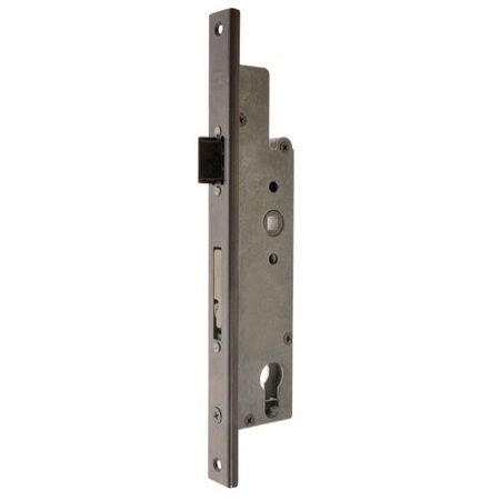 SOBINCO 062 profilinių durų spyna, PZ 34/92/8/U22x6,5 mm, universali, nerūdijantis plienas | RANKENOSPLIUS.lt