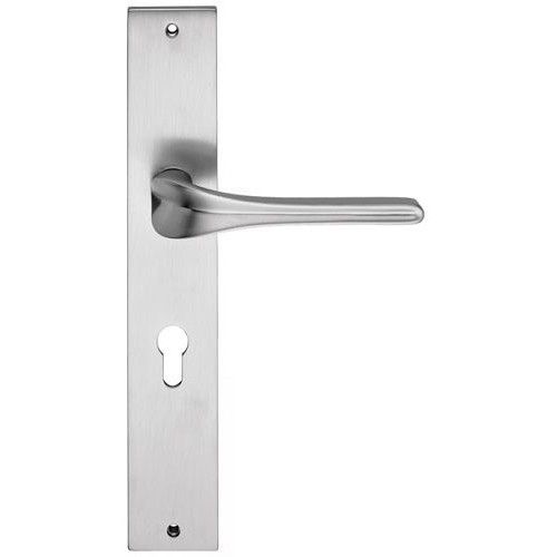 SPIRIT handle/backplate set.PZ, satin chrome