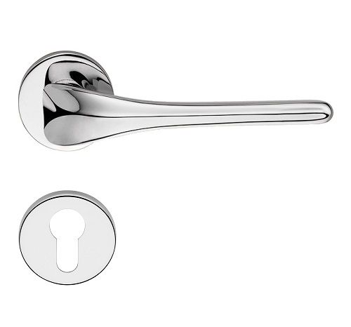 SPIRIT handle/rose 023 set, PZ, polished chrome