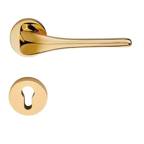 SPIRIT handle/rose 023 set PZ, gold plated