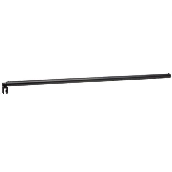 Adjustable stabilisation rod wall/glass 90°, 790-1000 mm, matt black