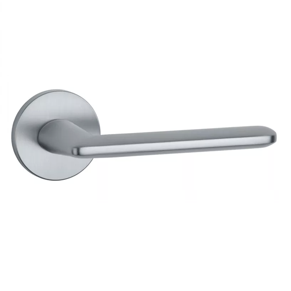 ST AVA BAC rankenų komplektas su apvaliomis rozetėmis, matinė chromas