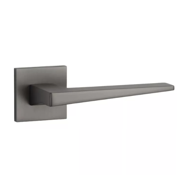 ST EDA BAC handle set with square roses, titanium tone