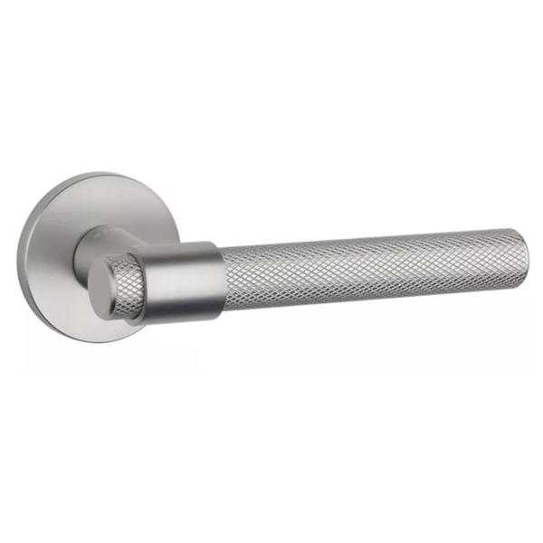 ST GOYA BAC handle set with round roses, nickel-plated