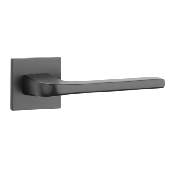 ST NAKA BAC handle set with square roses, black