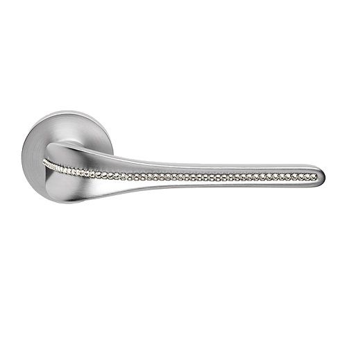 SPIRIT MESH handle/rose 023 set.,satin chrome