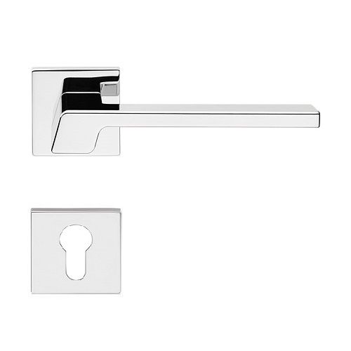 STREAM ZINCRAL rankenos rinkinys su rozetėmis 088 grt.PZ, poliruoto chromo