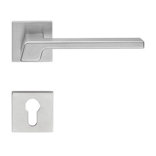 STREAM ZINCRAL rankenos rinkinys su rozetėmis 088 grt.PZ, matinis chromas