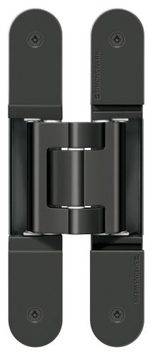 TECTUS TE 540 3D paslėptas vyris matinė juoda RAL9005