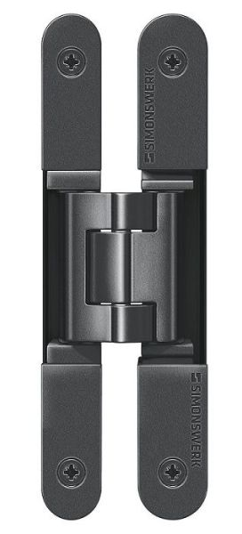 Concealed hinge TECTUS TE 240 3D N, black