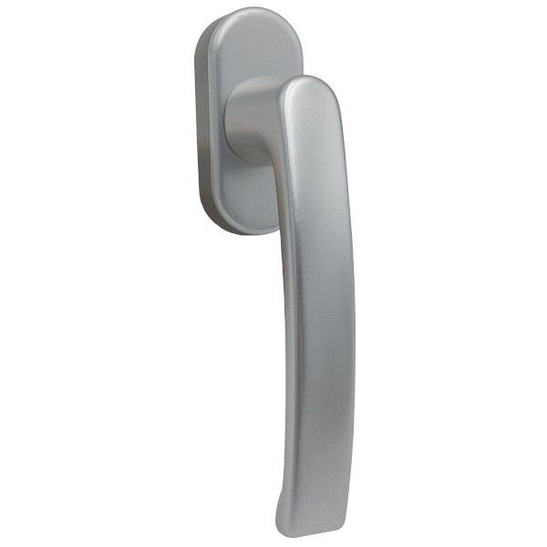 Window handle TITAN GLOBE 35/10 SEC, F1 silver