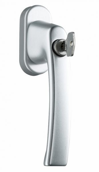 Window handle GLOBE 31/10 TBT40, aluminium F1