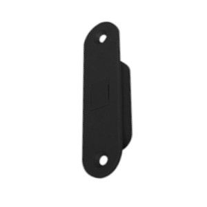 Door magnet strike plate Easy Touch, black