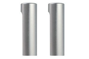 Dekoratyviniai dangteliai EXACTA 3D 16 mm, matinis chromas