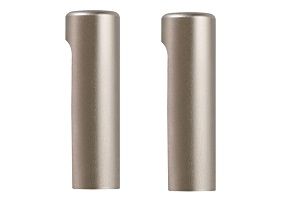 Dekoratyviniai dangteliai EXACTA 3D 16 mm, matinis nikeliuotas