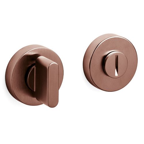 LINK WC rozetės, apvalios, Ø47x10 mm, be spalvos indikatoriaus, vario tono PVD, matinė RS