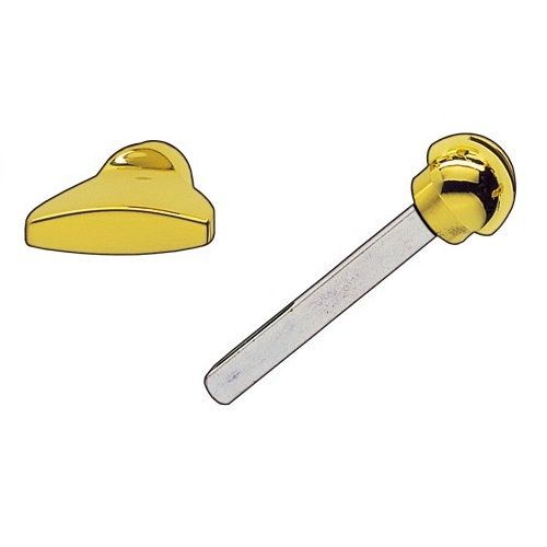 4007/330 WC-knob, polished brass