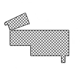 TD 20/46 Threshold sealing (102;90;67)
