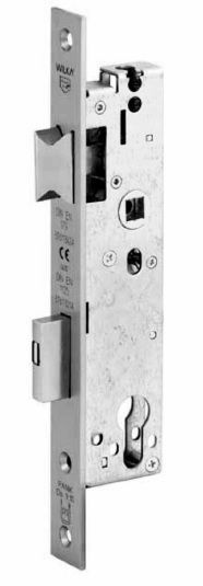 4677 B narrow framed door panic lock 35/24x3x245, left, stainless steel